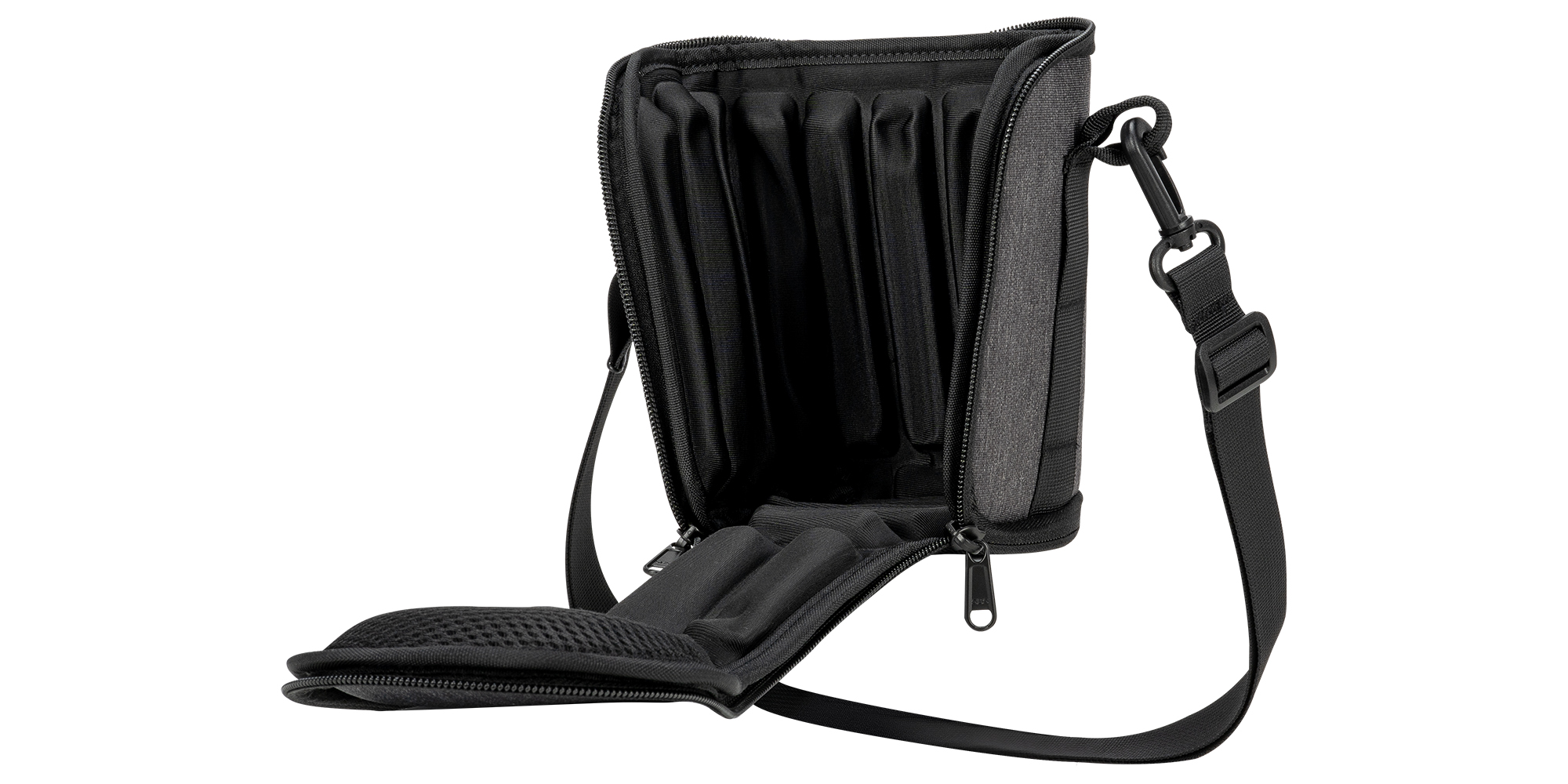 Pokrowiec na obiektyw GGS L2 - szary - wnętrze